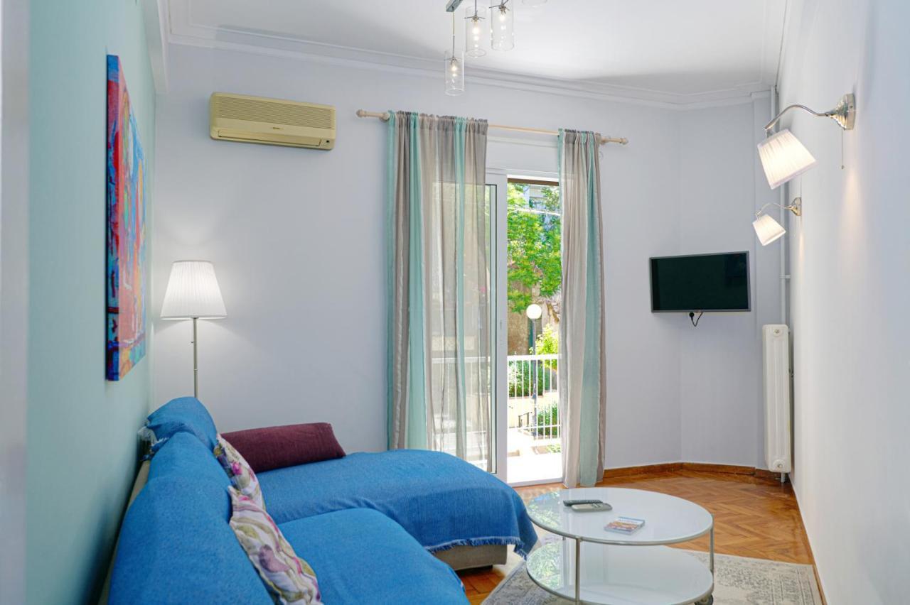 Venias Two-Bedroom Apartment Kallimarmaro And Zappeio Area Atenas Exterior foto